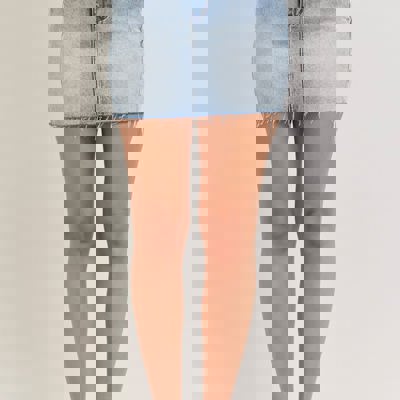 Judy Blue High Waist Rigid Magic Denim Skirt 2842