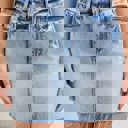  Judy Blue High Waist Rigid Magic Denim Skirt 2842