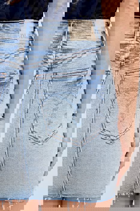 Judy Blue High Waist Rigid Magic Denim Skirt 2842