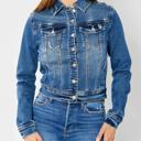  Judy Blue Classic Destroy Denim Jacket 7859