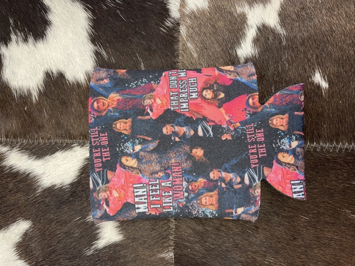 The Swanky Blossom Regular Can Cooler, Feel Like A Woman