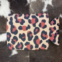  The Swanky Blossom Regular Can Cooler, Brown Leopard