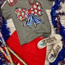  Texas True Threads Callie Ann Stelter Patriotic Bow Tee - YOUTH