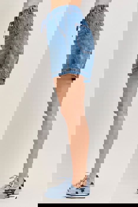 Judy Blue High Waist Featherweight Baggy Denim Short 150352