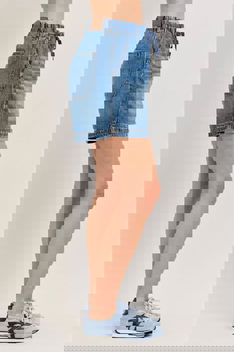 Judy Blue High Waist Featherweight Baggy Denim Short 150352