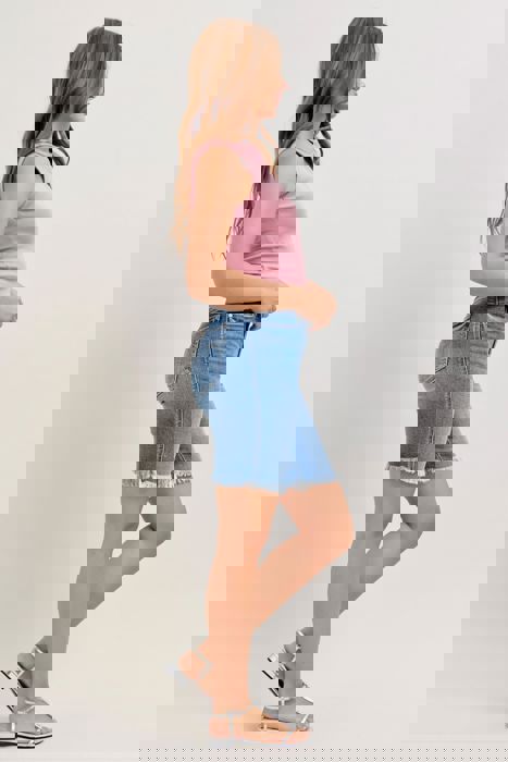 Judy Blue High Waist Bermuda Denim Short 152106