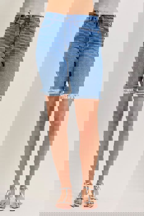 Judy Blue High Waist Bermuda Denim Short 152106