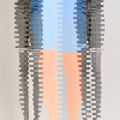 Judy Blue High Waist Bermuda Denim Short 152106