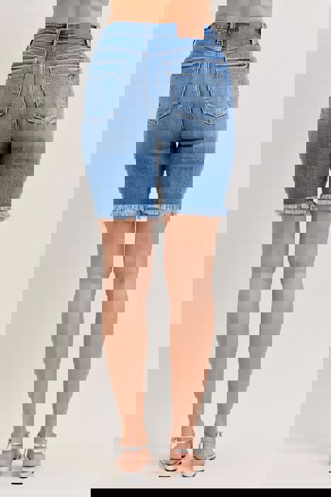 Judy Blue High Waist Bermuda Denim Short 152106