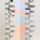  Judy Blue High Waist Rigid Magic Phone Pocket Dad Denim Short 150363