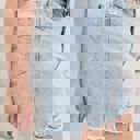  Judy Blue High Waist Rigid Magic Phone Pocket Dad Denim Short 150363