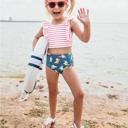  Ruggedbutts Baby Pink Seersucker Swimwear Headband