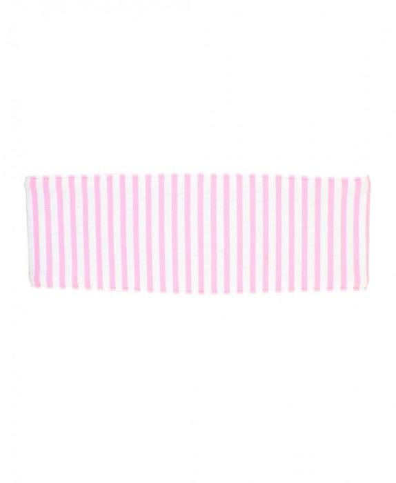 Ruggedbutts Baby Pink Seersucker Swimwear Headband