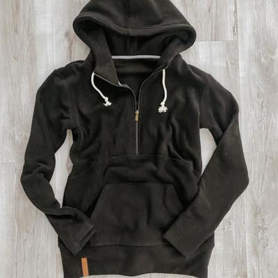 Ampersand Kid’s Half Zip Sweatshirt, Cozy Cutie New Moon