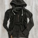  Ampersand Kid’s Half Zip Sweatshirt, Cozy Cutie New Moon