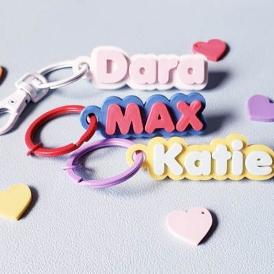 Custom Name Keychain