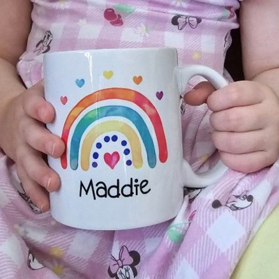 Personalized Name Mug with Rainbow