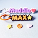 Custom Name Keychain with Symbol
