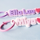  Custom Name Keychain with Symbol