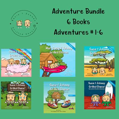 Susie & Johny Grilled Cheese Adventure Bundle (6 Adventures)