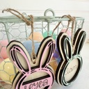  Personalized Easter Basket Tag, Easter Basket Tag, Easter Kids Decor