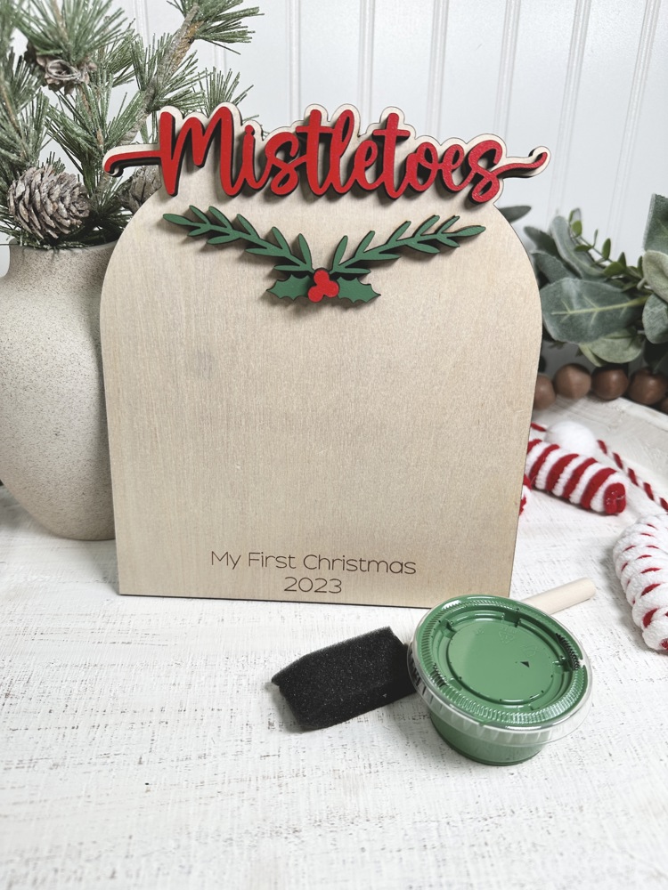 DIY Christmas Paint Kit Christmas Keepsake