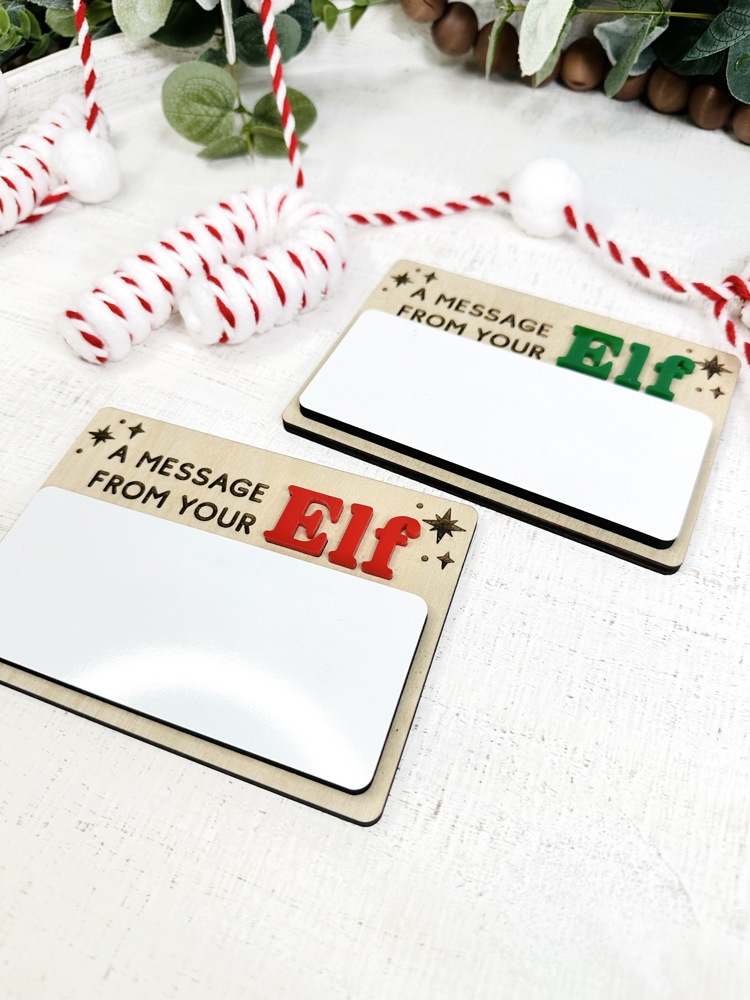 Elf Message Dry Erase Board