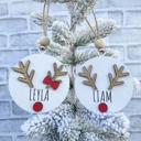  Personalized Boy/Girl Reindeer Ornament