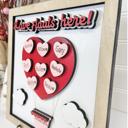  Personalized Valentines Family Name Signs, Valentines Day Decor