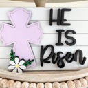  Easter Tier Tray Decorations, Religious Tier Tray Decor, Easter Home Decor, Spring Decor