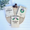  Personalized Christmas Card Holder,Christmas Card Keepsake, Christmas Card Saver, Cards of Christmas Past, Card Album, Christmas Card Holder