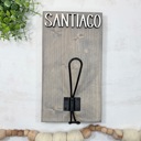  personalized backpack/towel hook, back to school, towel holder, bathroom organizer, front entry hooks, mudroom, personalized hooks