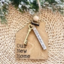  Personalized New Home Ornament, Our First Home Ornament, Housewarming Gift, New House Gift, Gift From Realtor