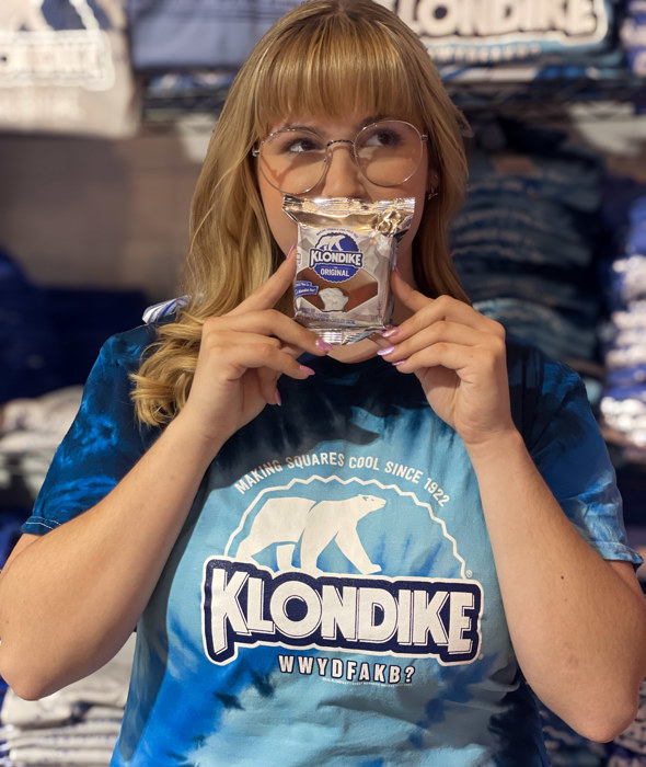 Klondike® Making Squares Cool Since 1922 Tie-Dye Tee | Officially Licensed