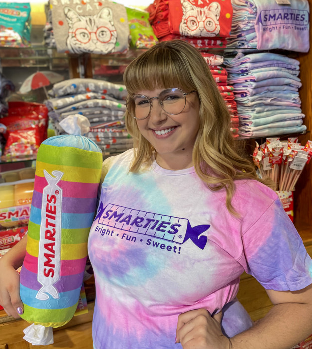 Smarties® Bright • FUN • Smarties Tie-Dye Tee | Officially Licensed
