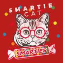 Small Red Smarties® Smartie Cat | Are you a SMARTIE CAT? Tee | Officially Licensed