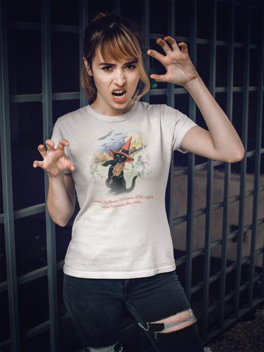 "Meowsic of the Night" Sweet Memories Halloween Exclusive Tee