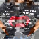 XXXL Wack-O-Wax® FANGS Black Mineral Wash Tee | Officially Licensed