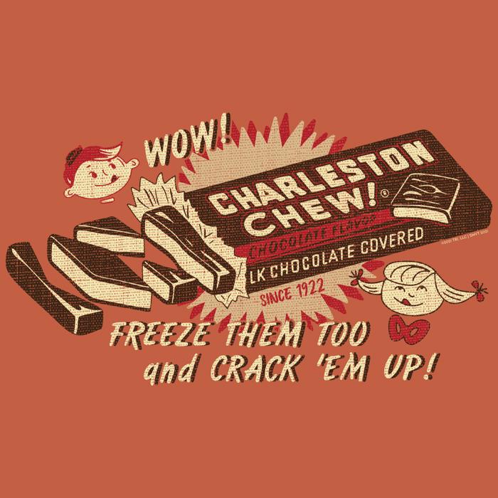 Tootsie® Charleston Chew® Nostalgic Vintage Advertisement Tee | Officially Licensed