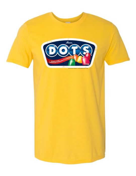 DOTS® Retro Gumdrops Unisex Tee | Vintage Candy Shirt | Officially Licensed