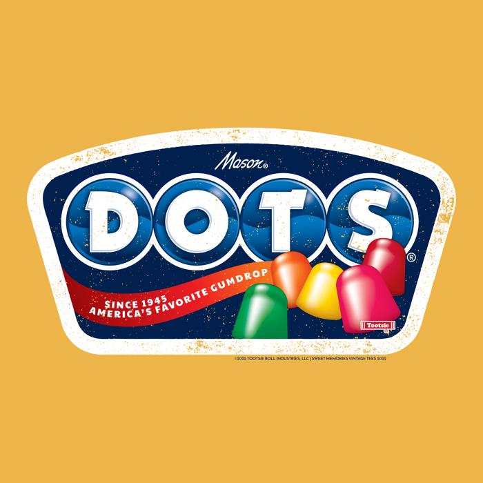 DOTS® Retro Gumdrops Unisex Tee | Vintage Candy Shirt | Officially Licensed