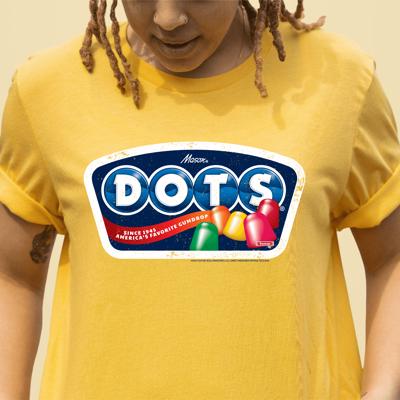 DOTS® Retro Gumdrops Unisex Tee | Vintage Candy Shirt | Officially Licensed