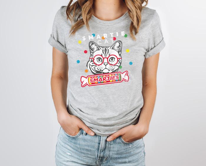 Smarties® Smartie Cat | Are you a SMARTIE CAT? Tee | Officially Licensed