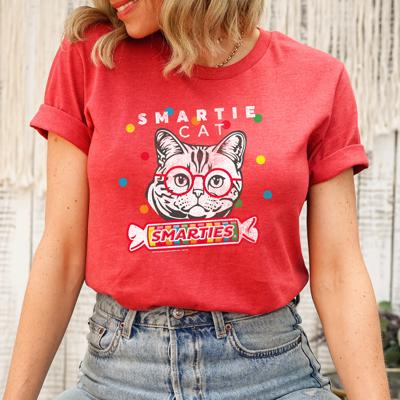 Smarties® Smartie Cat | Are you a SMARTIE CAT? Tee | Officially Licensed