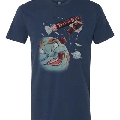 Tootsie Roll® Moon Vintage 1920 Tootsie Roll Ad Tee