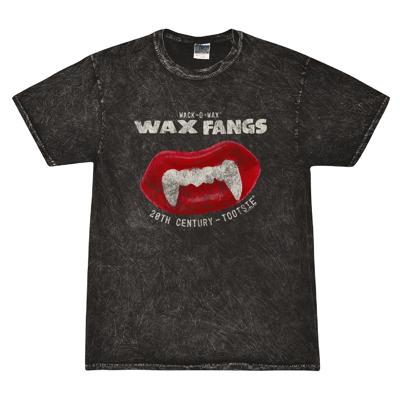 Wack-O-Wax® FANGS Black Mineral Wash Tee | Officially Licensed