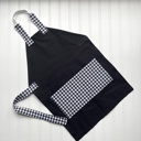 BlackGingham Mommy & Me Apron Set