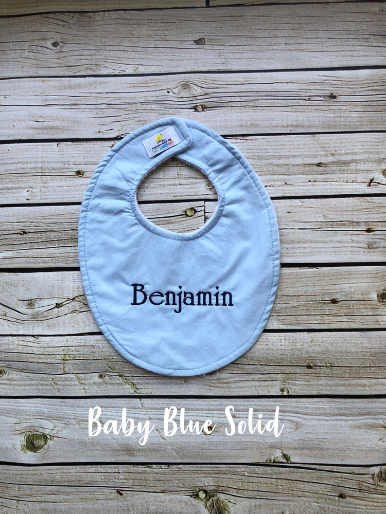 Personalized Boutique Baby Bib