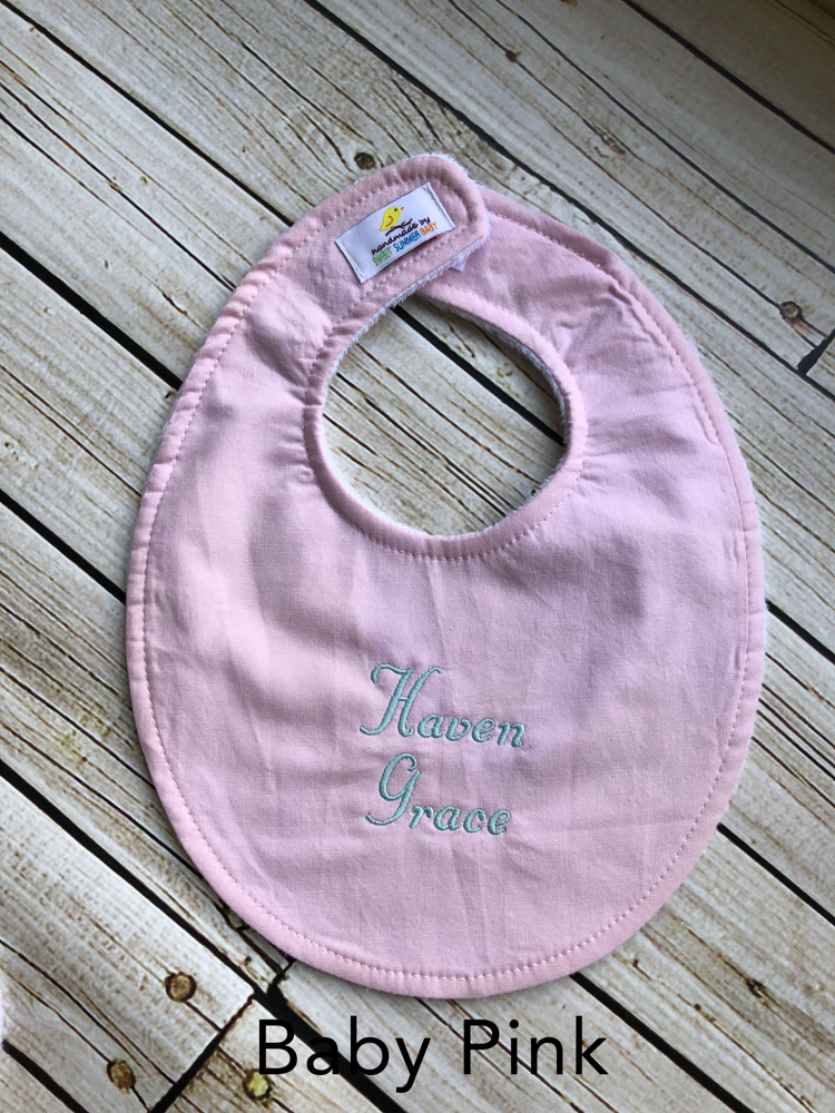 Personalized Boutique Baby Bib