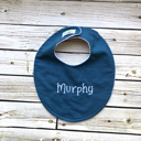 Teal Personalized Boutique Baby Bib